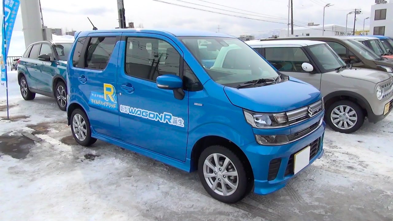 2017 New SUZUKI WAGONR FZ (Mild HYBRID) 4WD - Exterior & Interior