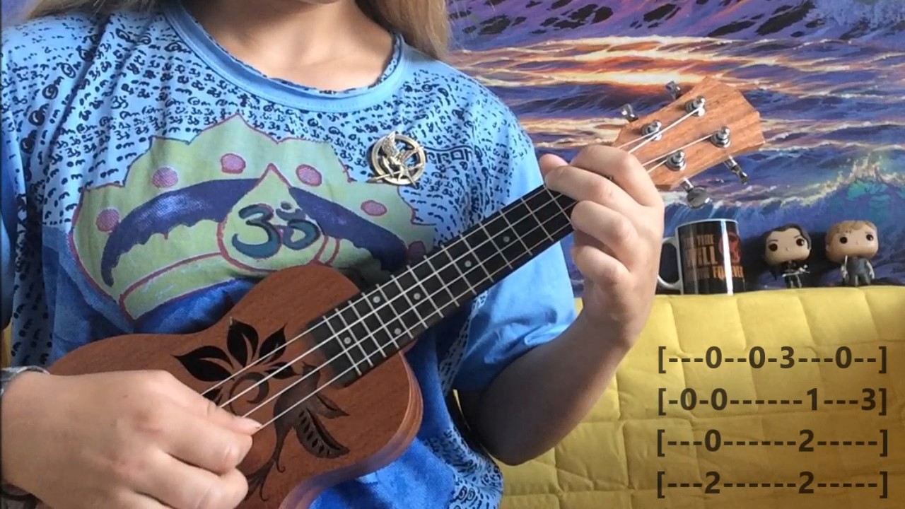 Hanging Tree Ukulele Fingerstyle FREE TABS (The Hunger Games) Jennifer Lawrence