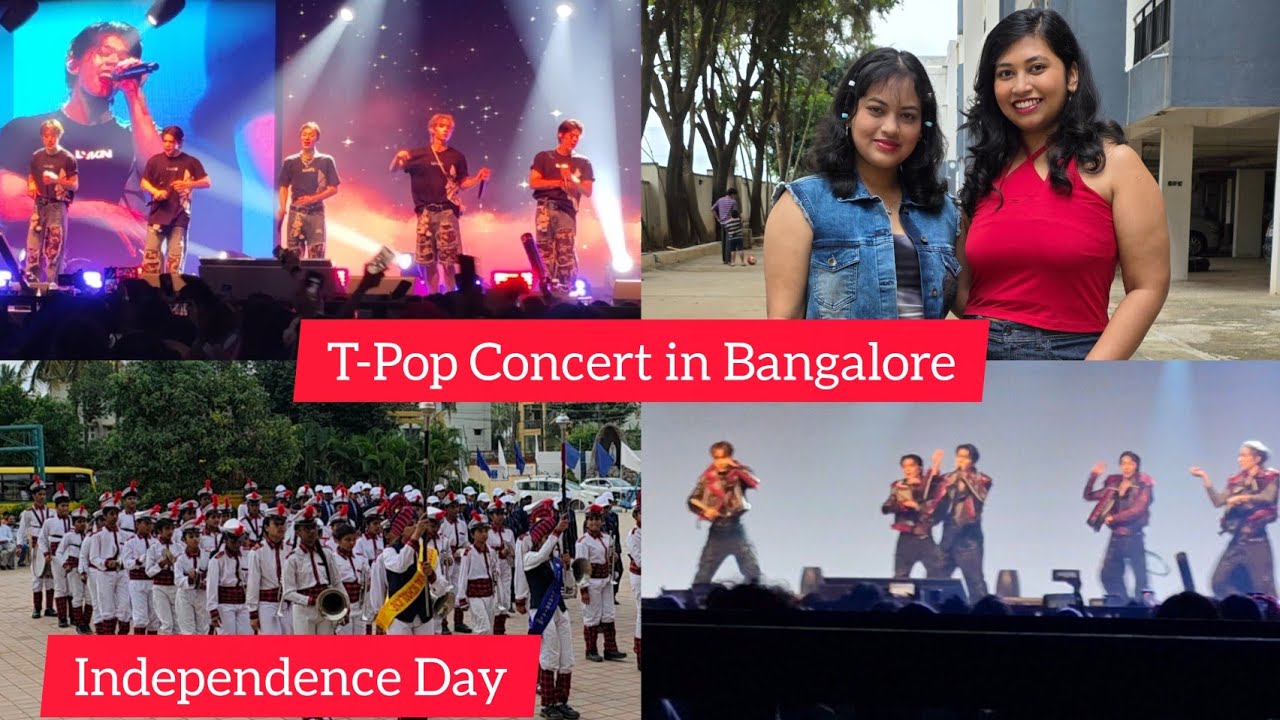 T-Pop Concert in Bangalore | First T-Pop concert in India on Independence Day | Babita's life ❤️