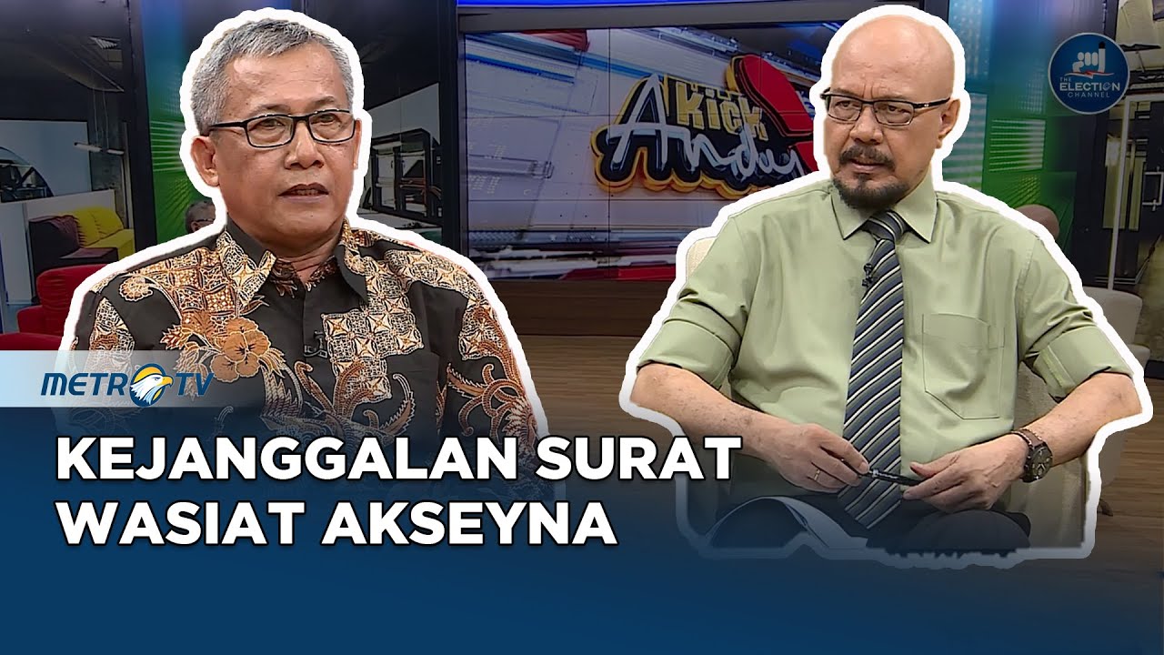 Mardoto: Grafolog Menyatakan Kata dalam Surat Wasiat dengan Tulisan Akseyna Tidak Cocok #kickandy