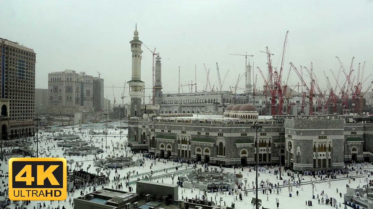 Madina Sharif Zooming | Free Islamic Stock Video | Free Render Footage | 4K Video