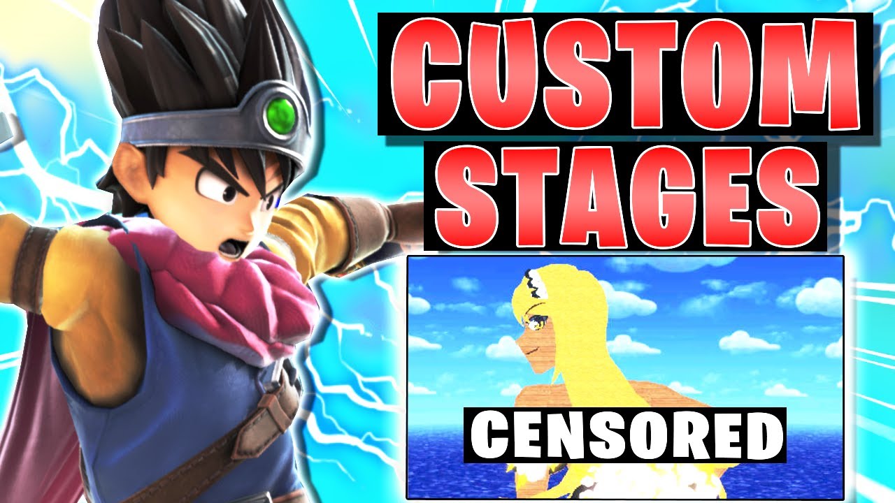CHECKING OUT CUSTOM STAGES - Super Smash Bros. Ultimate