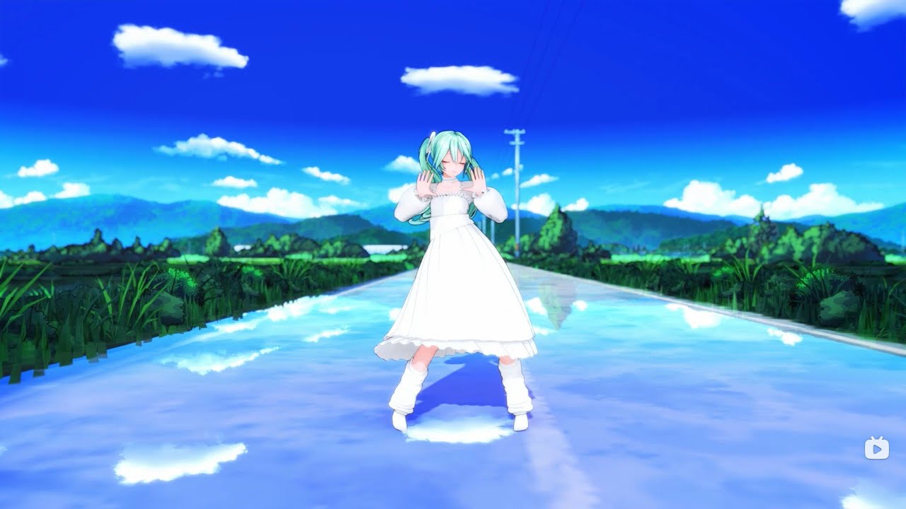 初音ミクmmd：Everytime We Touch#初音ミク #miku  #mmd #vocaloid