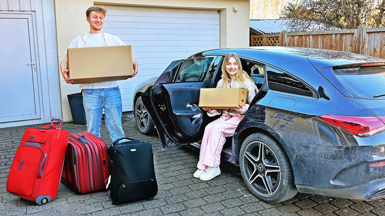 Wir holen die ersten Sachen für unser neues Zuhause😍 (und wohnen erstmal im Auto💀)