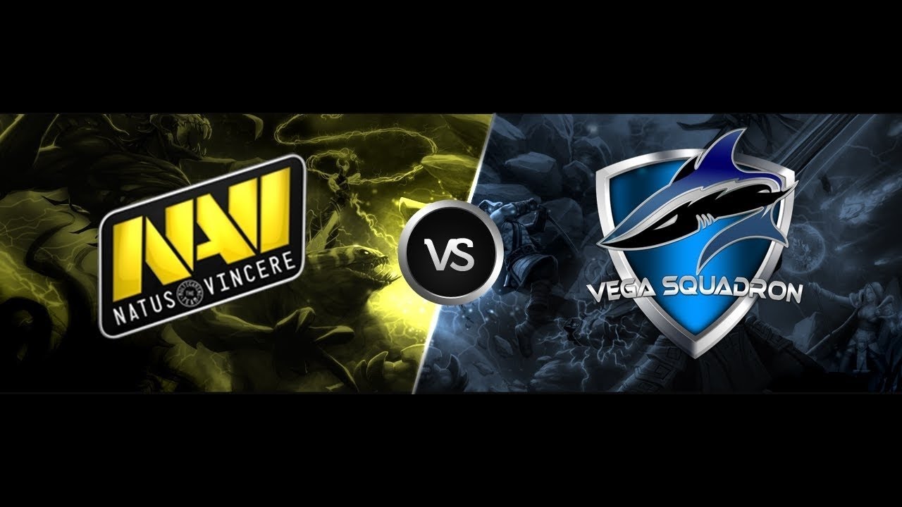 NAVI vs VEGA SQUADRON лучшие моменты map 2 [Dota 2]