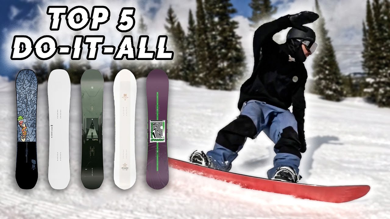 Top 5 Do-It-All Snowboards for 2025
