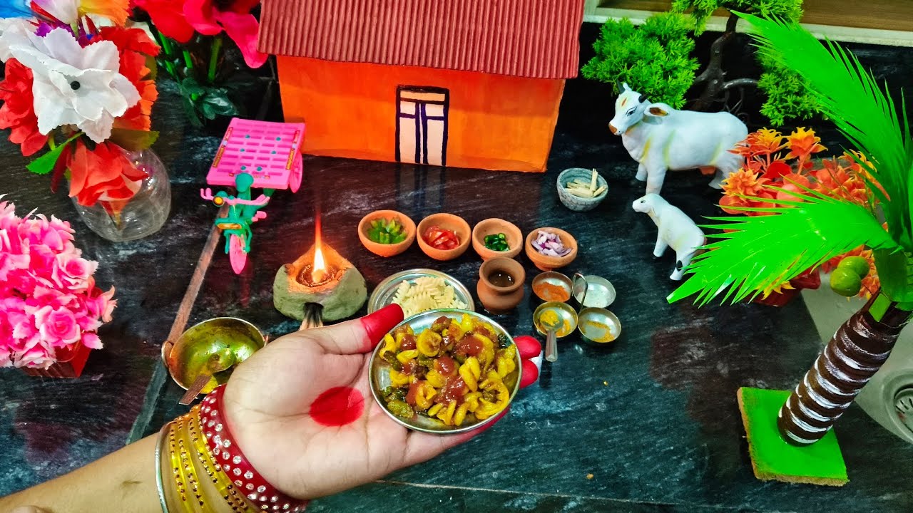 So Real Miniature Red Sauce Pasta 😲 | Satisfying Cooking #tinyfood #minicooking #miniaturecooking 