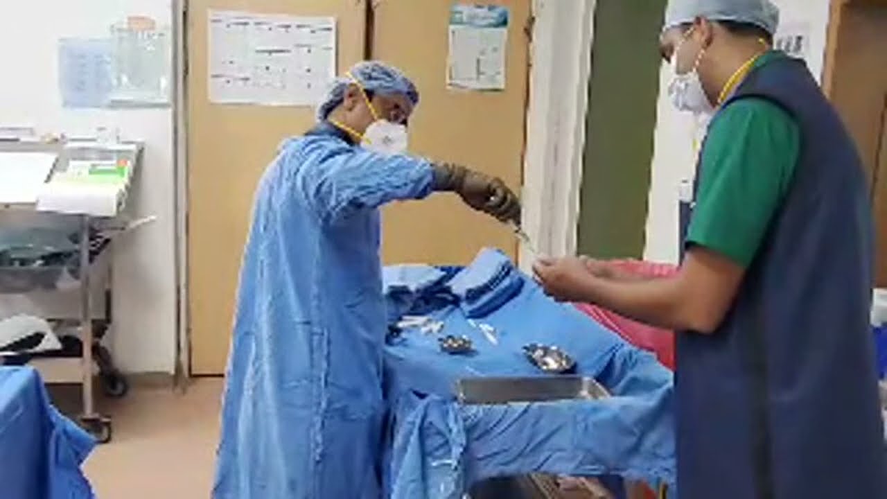 Live Varicocele Embolization Part(3)
