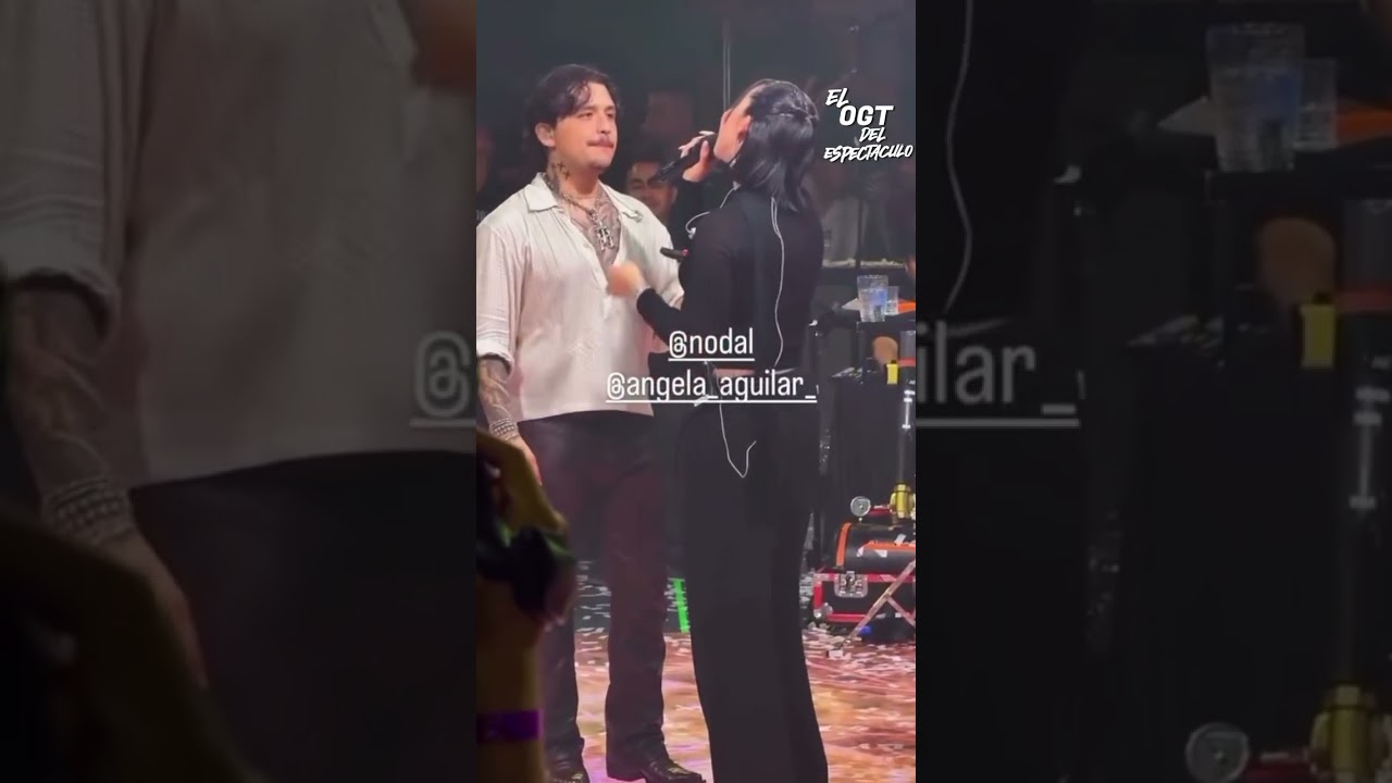 ANGELA AGUILAR Y CHRISTIAN NODAL CANTAN LA CHANCLA JUNTOS #angelaaguilar #christiannodal #nodal