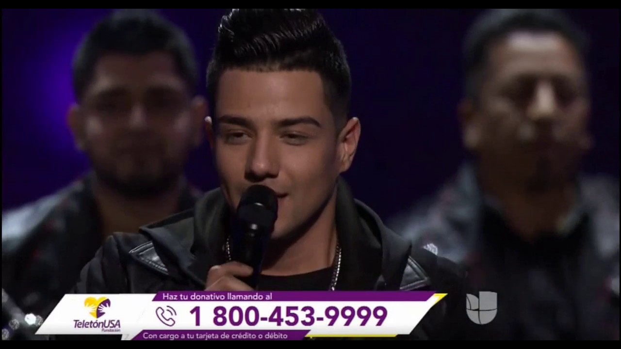 LUIS CORONEL CANTA EN EL TELETON U.S.A 2016