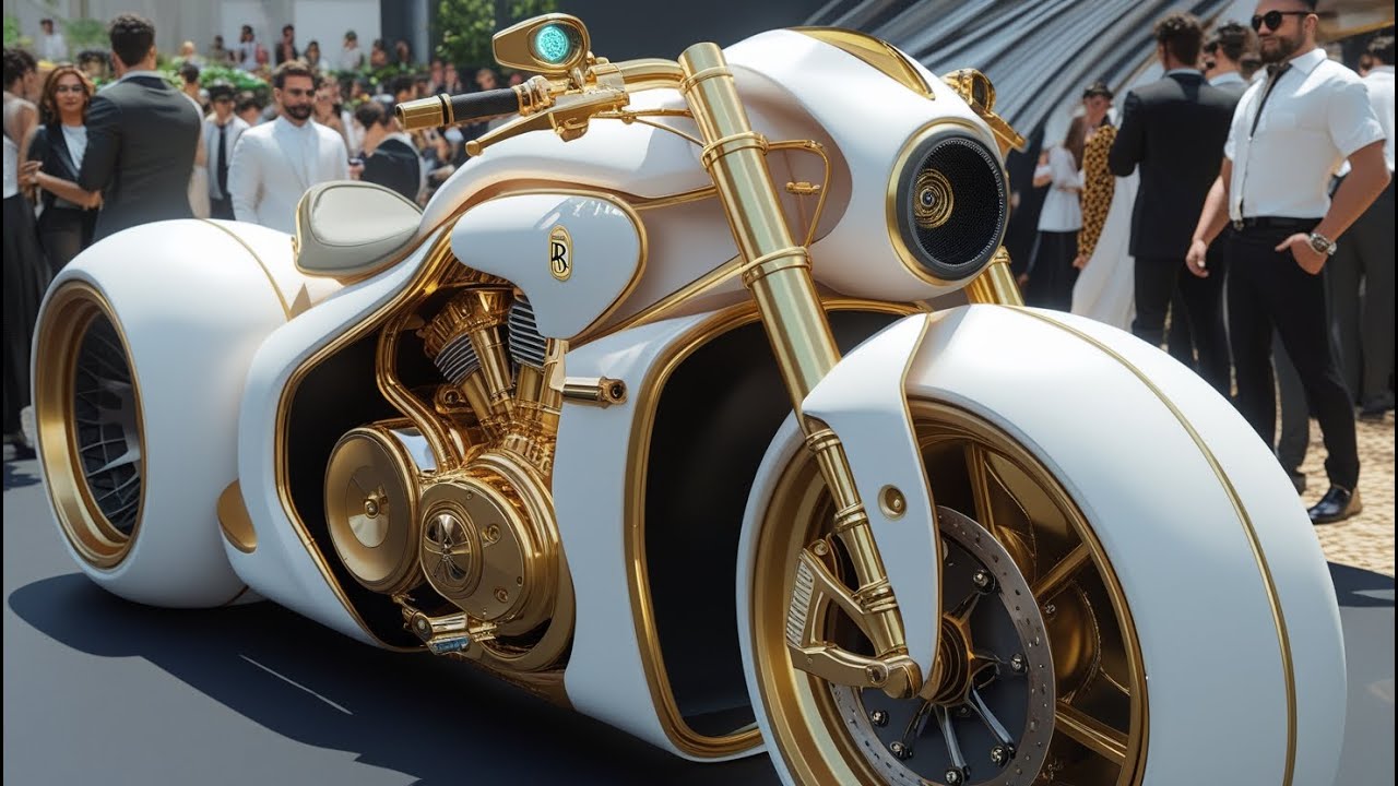 World&rsquo;s Most Luxurious Futuristic Motorcycle | Rolls-Royce Inspired Hyperbike 2025!