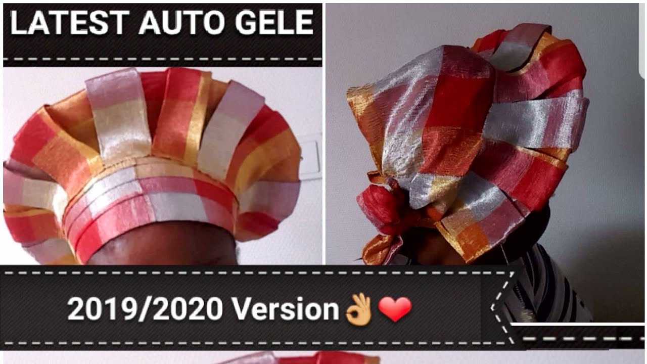 Diy Newest/Latest Auto Gele Tutorial #2021/2022 Stress Free Auto Gele