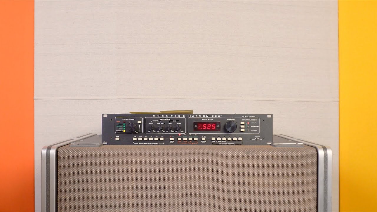 Santa Plays Acoustic Guitar Through an Eventide H949