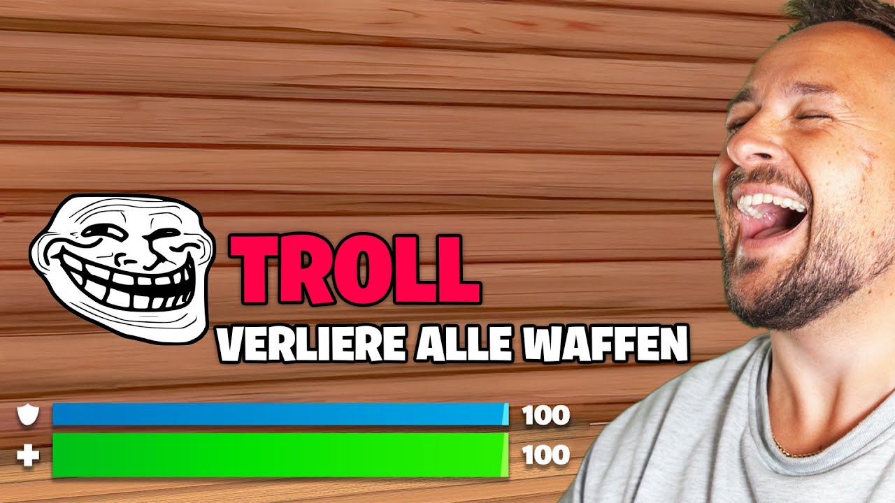 100% LACHFLASH in TROLL BOXFIGHT in Fortnite