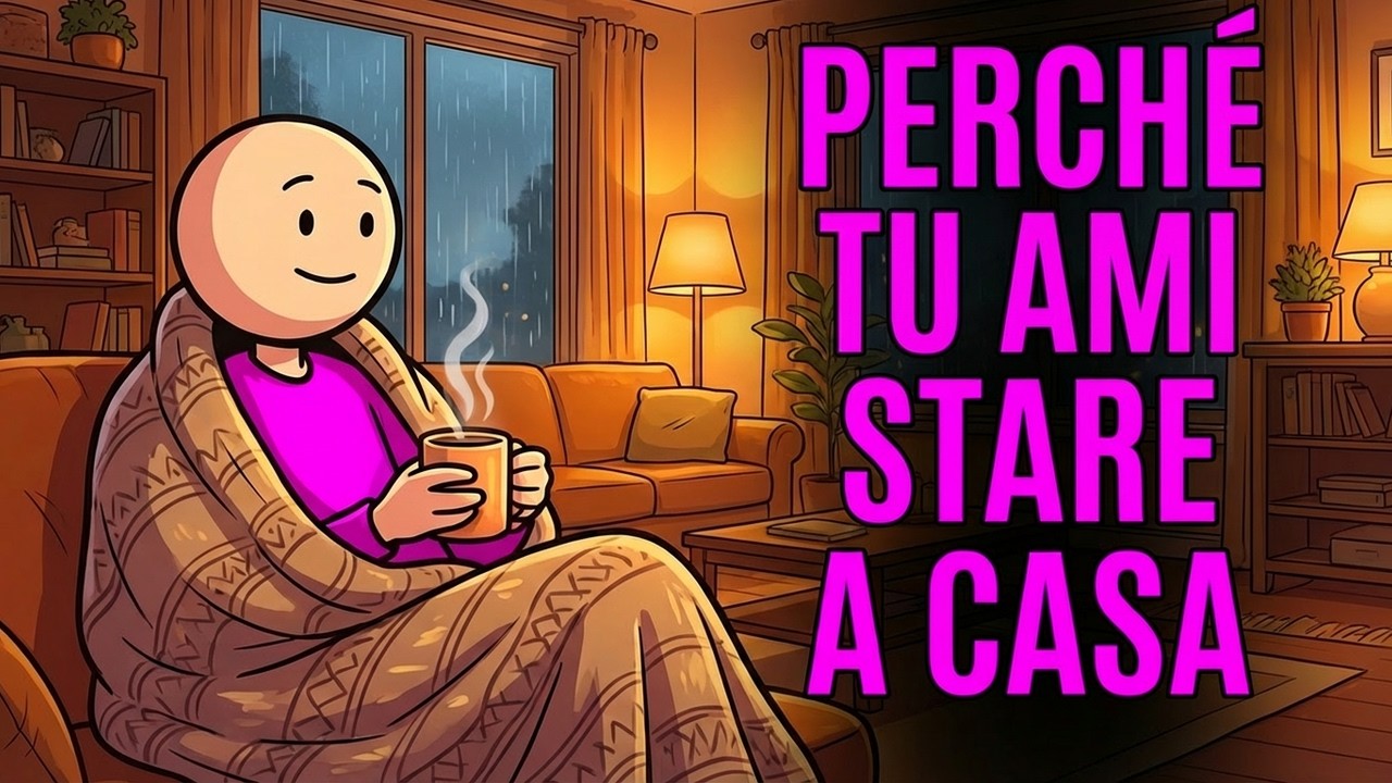 La psicologia delle persone che amano restare a casa