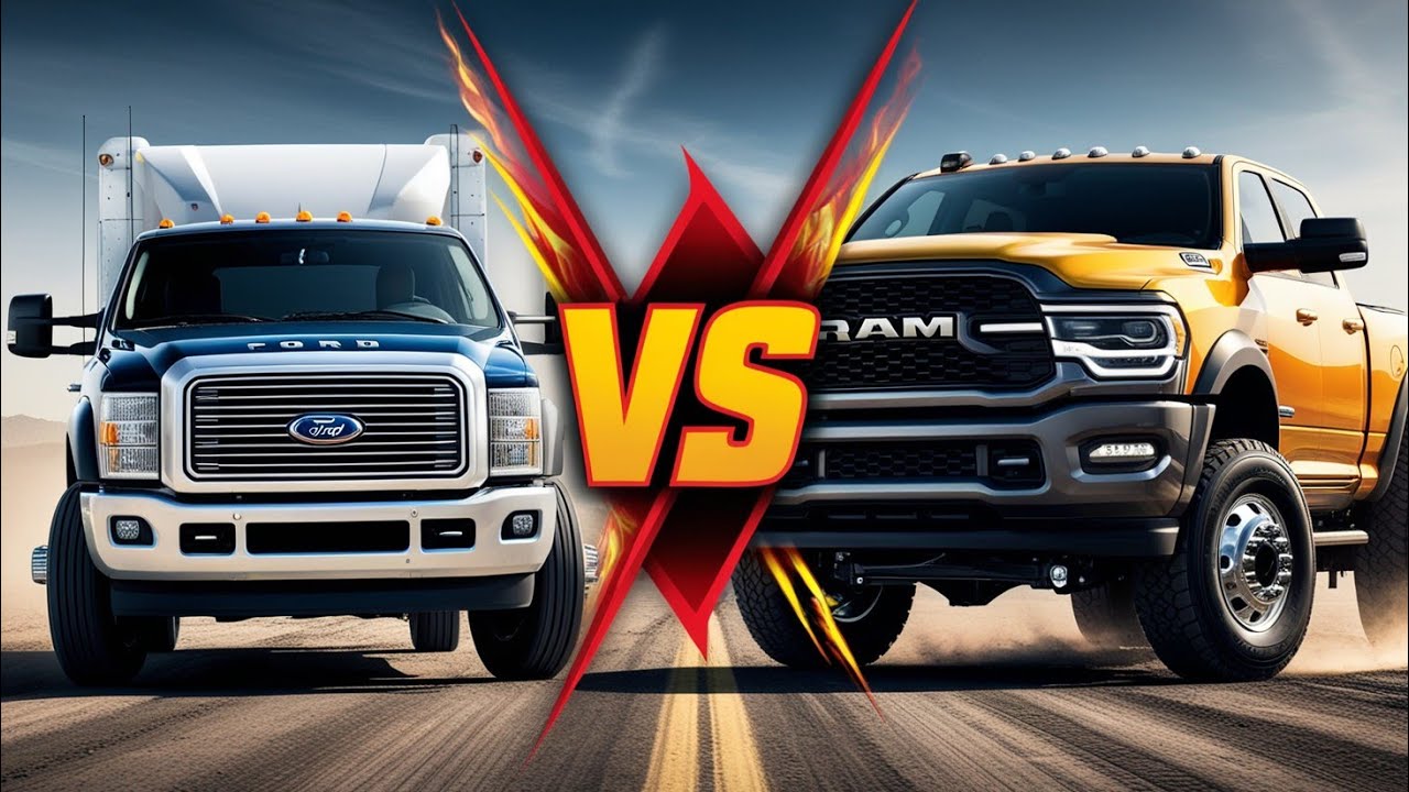 Решающее противостояние: Ford F-450 против Ram 4500 — какой тяжелый грузовик победит?