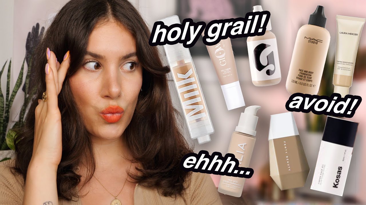 RANKING every single SKIN TINT! (from holy grails to fails!)