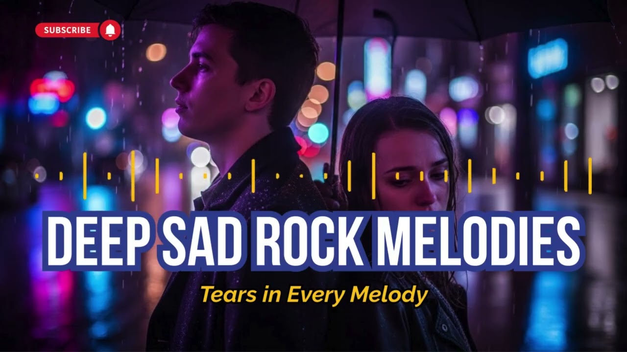 DEEP SAD ROCK MELODIES: 1 Hour of Emotional & Heartbreaking Rock Songs (Tears in Every Melody)