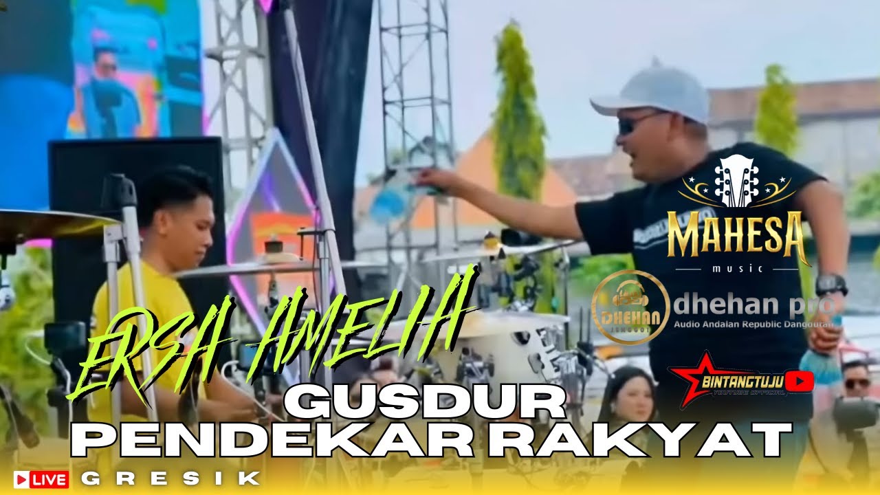 COVER KENDANG CAK FARIS - GUSDUR PENDEKAR RAKYAT - ERSA AMELIA - MAHESA MUSIC - FEAT DHEHAN PRO