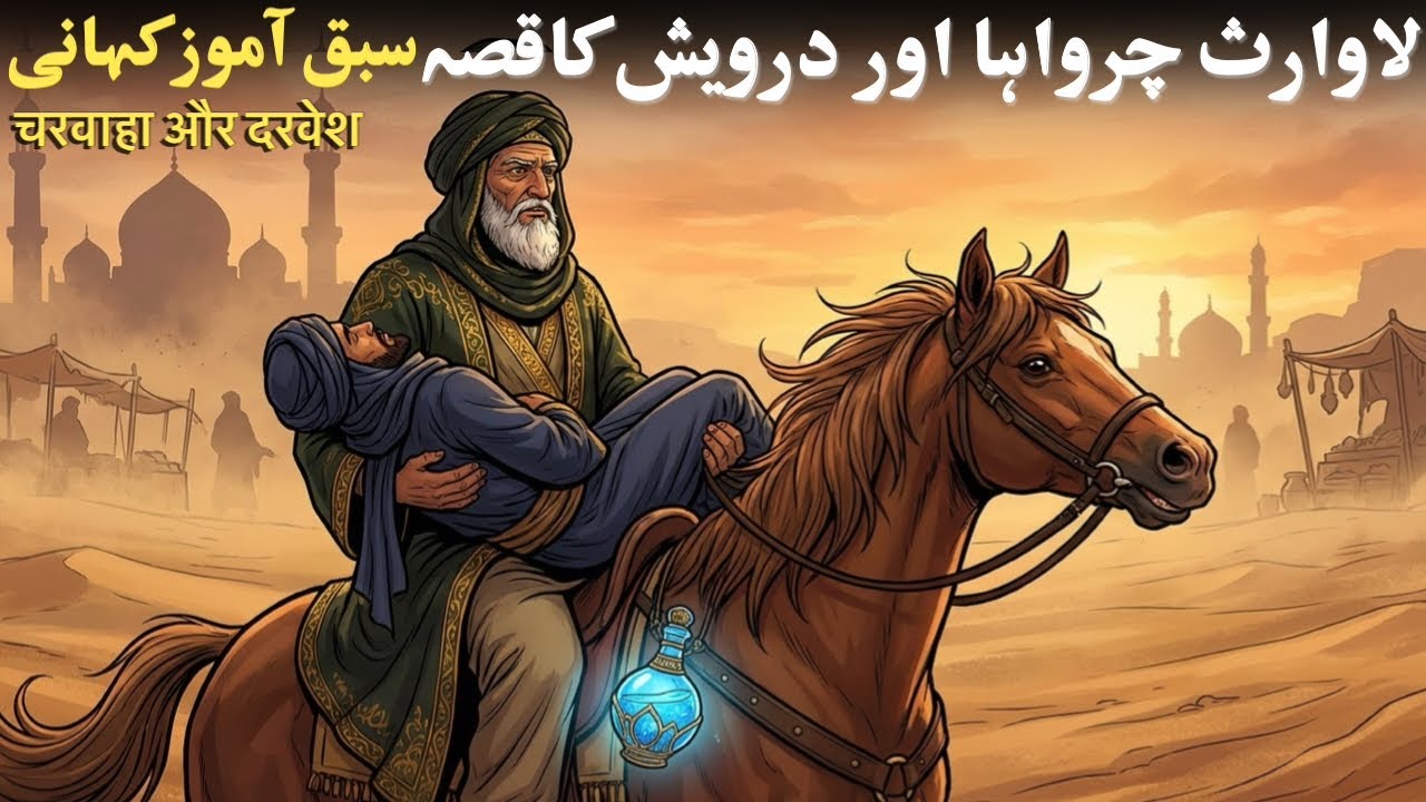 La Waris Charwaha Aur Derwaish Ka Qissa | चरवाहा और दरवेश | Urdu Moral Story