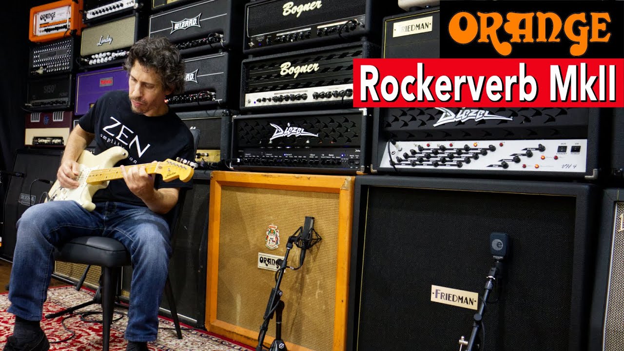 Orange Rockerverb 100 MkII ⚡️ ZEN Amp Vault Ep16 ⚡️ Thick British tones