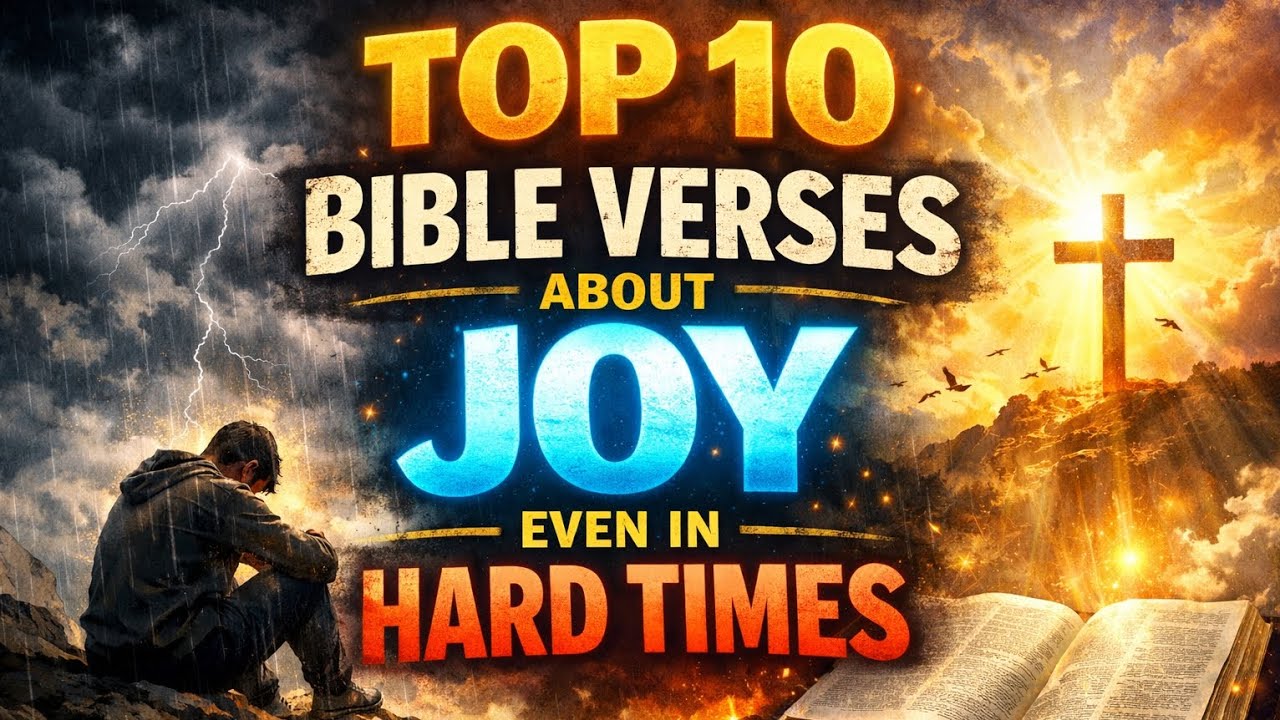 Top 10 Bible Verses About Joy Even in Hard Times