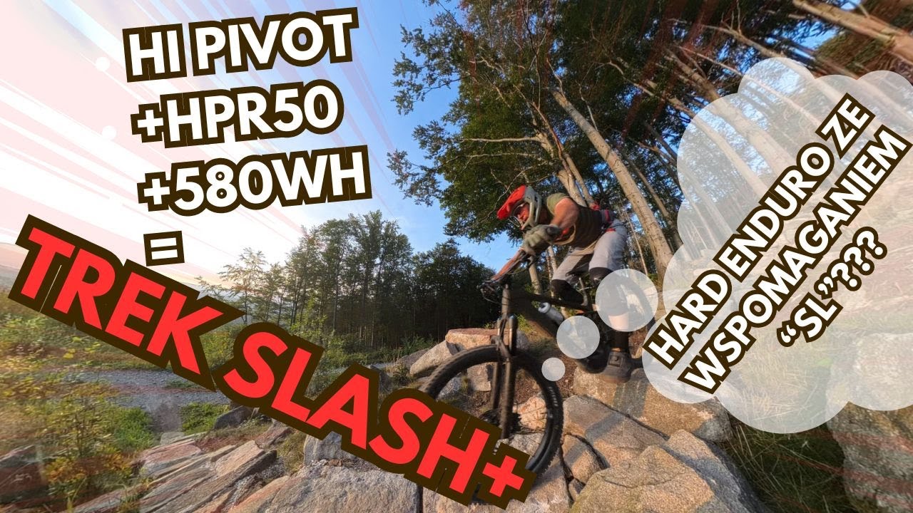 Lekki E Bike z dużym skokiem! Oto nowy Trek Slash+  (20 kg i 170 mm)