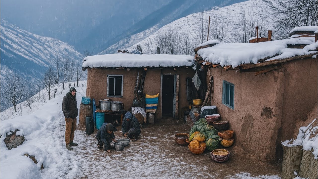 48 Hours With Nomads #survival #cooking in Afghanistan's Last #mountains  village