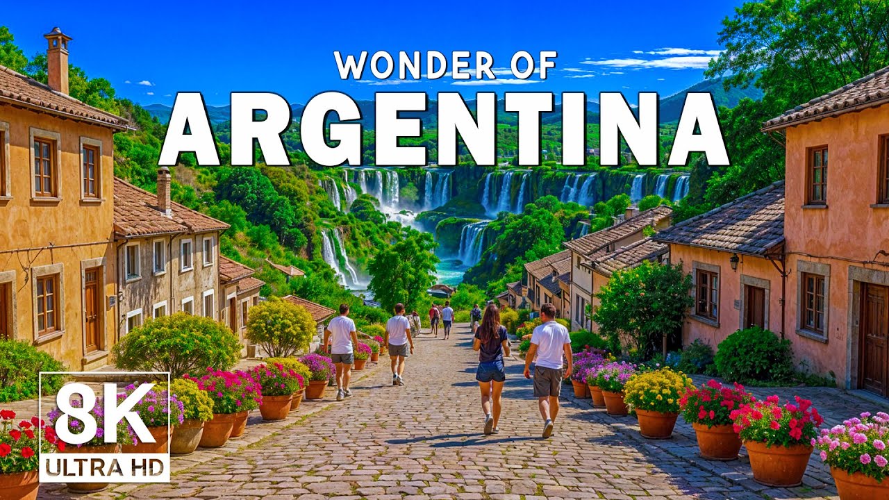 Wonders of Argentina – Discover Glaciers, Waterfalls, and Pampas Plains | Travel Video 4K