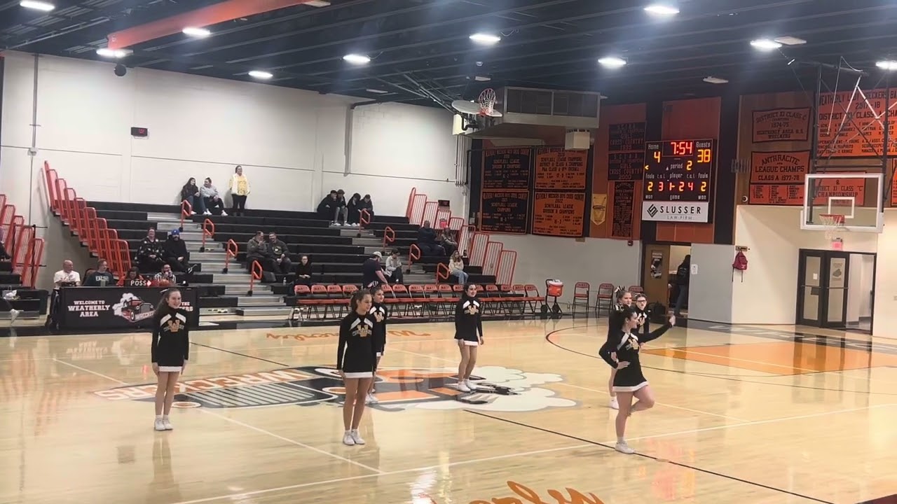 Weatherly Varsity Cheerleading Half Time dance to FEIN by Travis Scott & Playboi Carti