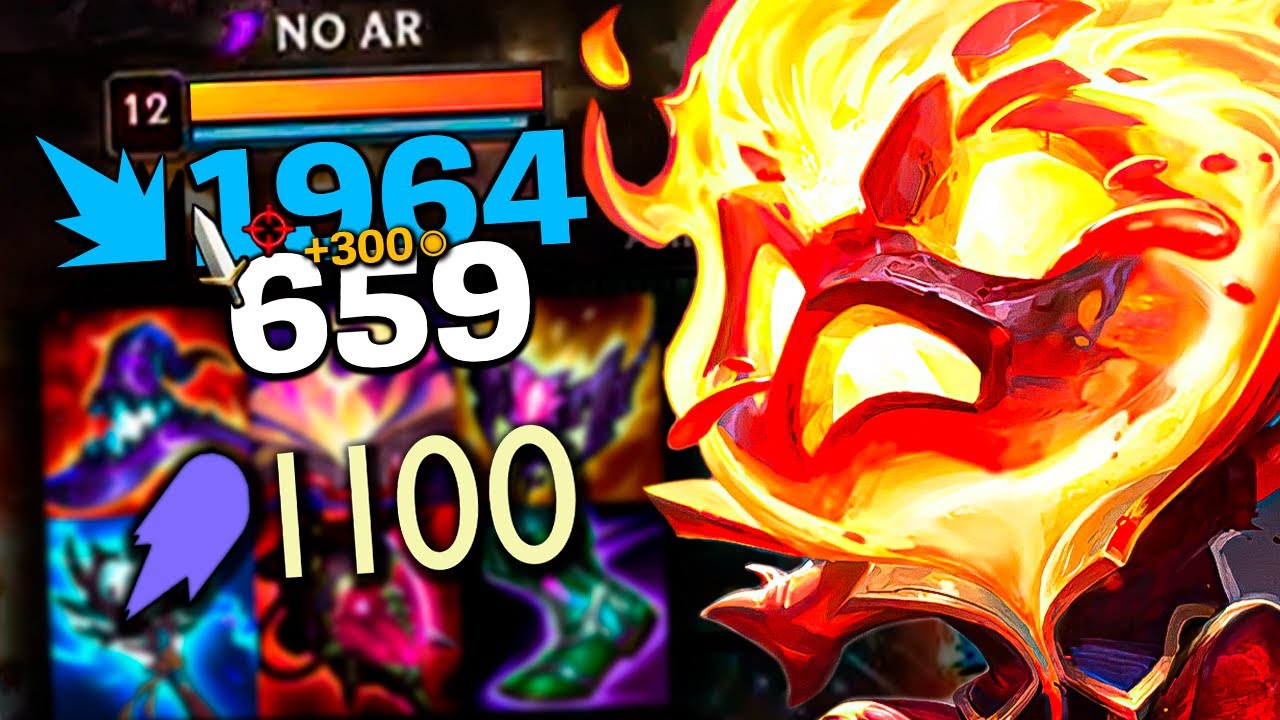 FIZ O AMUMU CHORÃO 1100 DE AP É 1 HIT EM TODO MUNDO KKKKKK