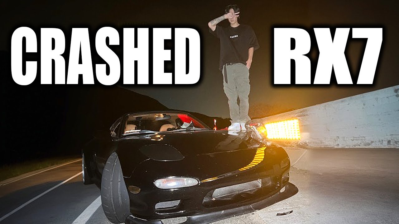 Я разбил свой RX7 на Туге