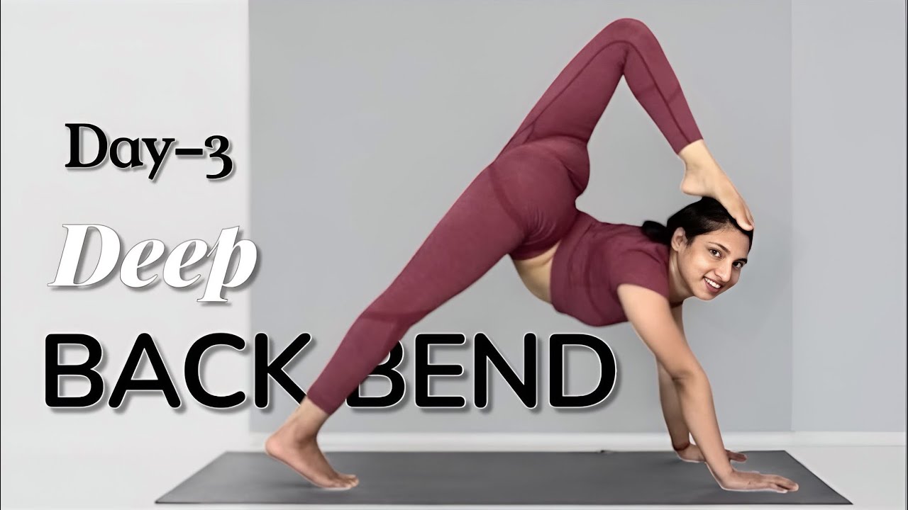 Day-3 | 50 Min Deep Backbend Yoga Flow | Flexibility & Heart Opening Practice