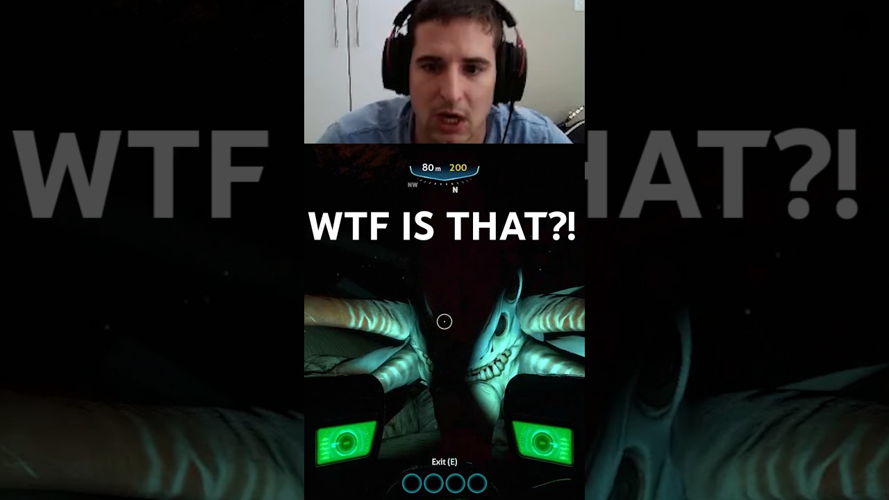 A Creature ATTACKED My Seamoth and Almost KILLED Me Near the Aurora! 😱 | 