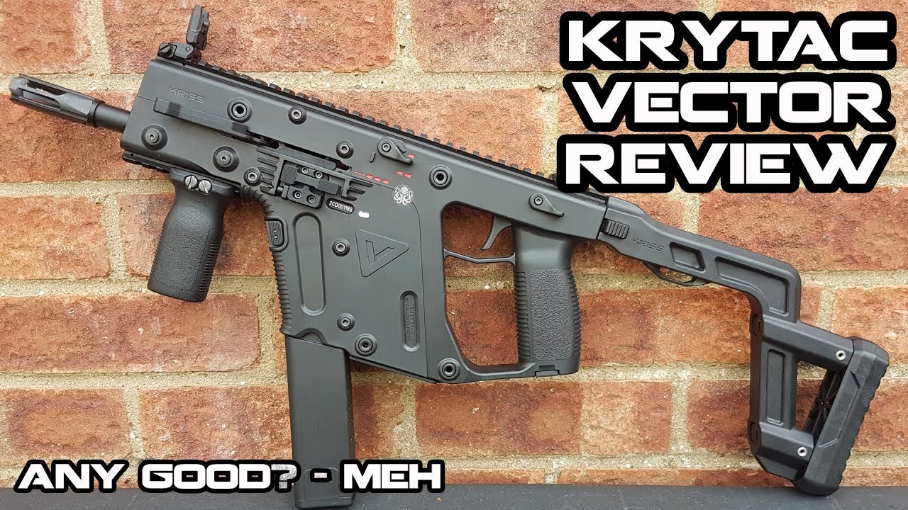 **REVIEW** Airsoft AEG Krytac Kriss Vector and Spring Change
