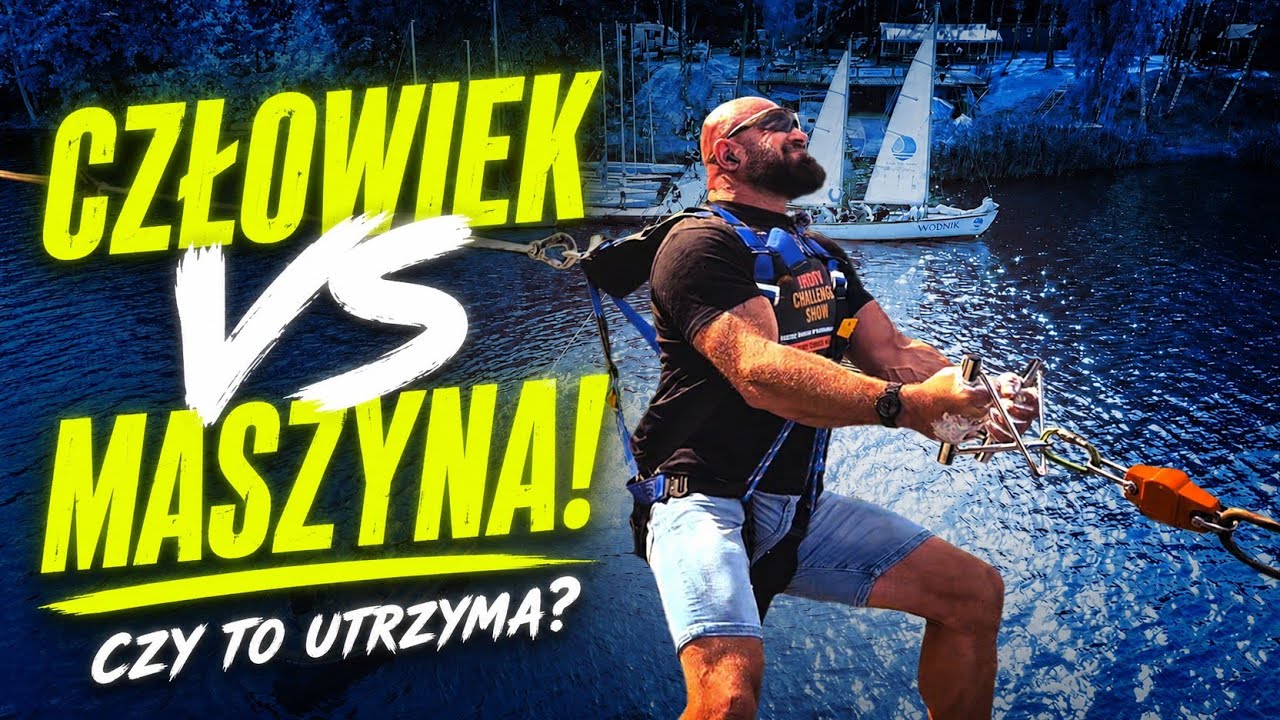 UTRZYMAŁEM Ł&Oacute;DŹ MOTOROWODNĄ W JEDNEJ RĘCE?! (Ekstremalne wyzwanie)