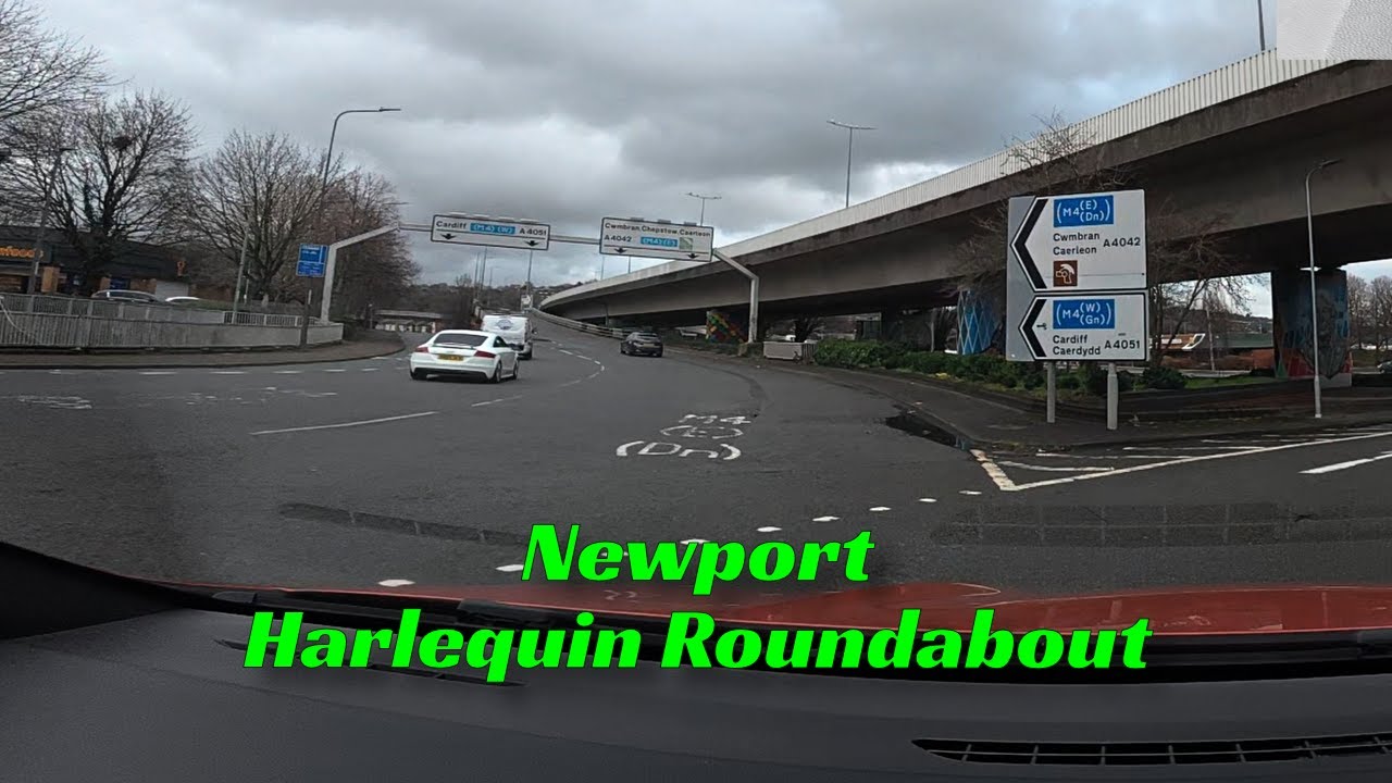 Newport Driving Test Route 2026 | City Centre & Harlequin Roundabout