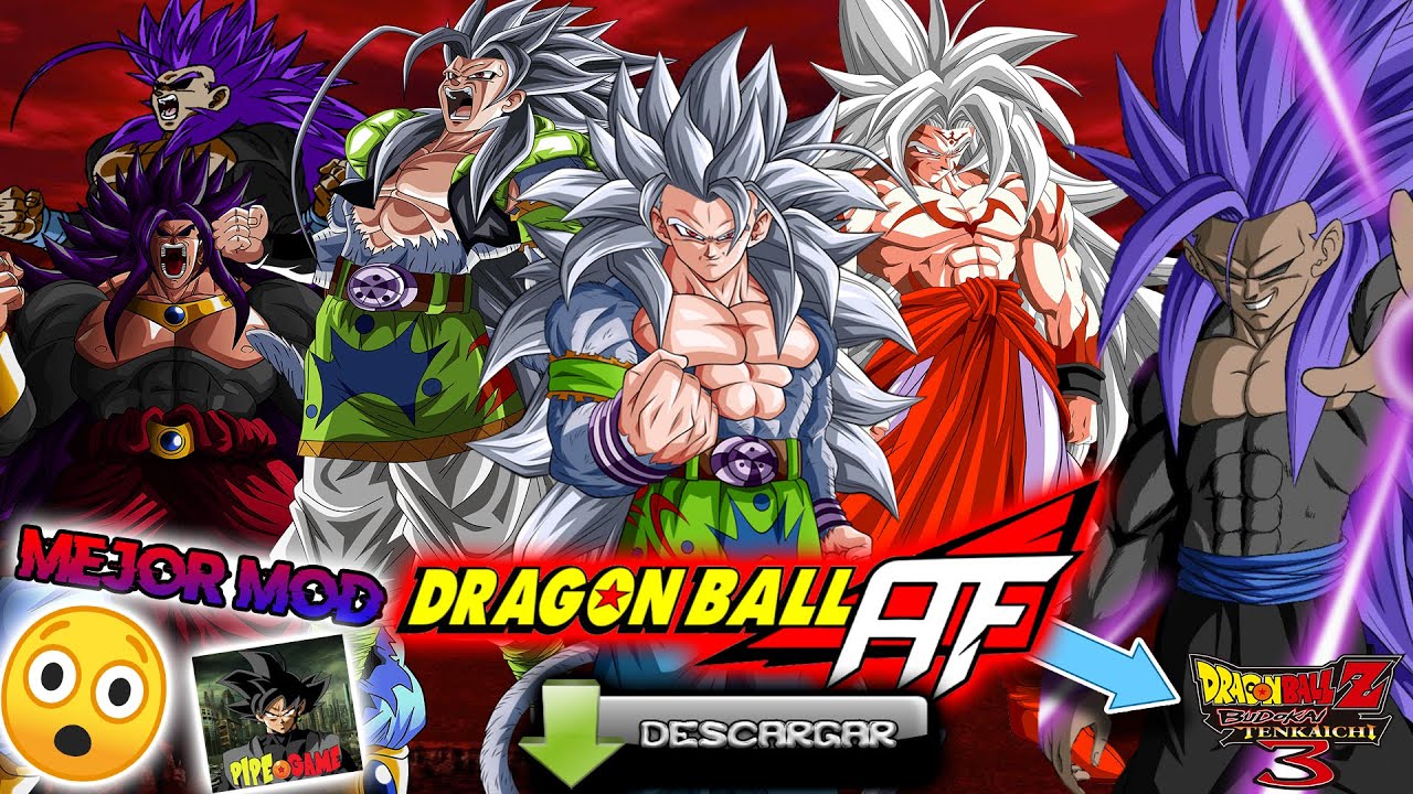 DESCARGA YA! MEJOR ISO DRAGON BALL AF BUDOKAI TENKAICHI 3 2021 & 2022