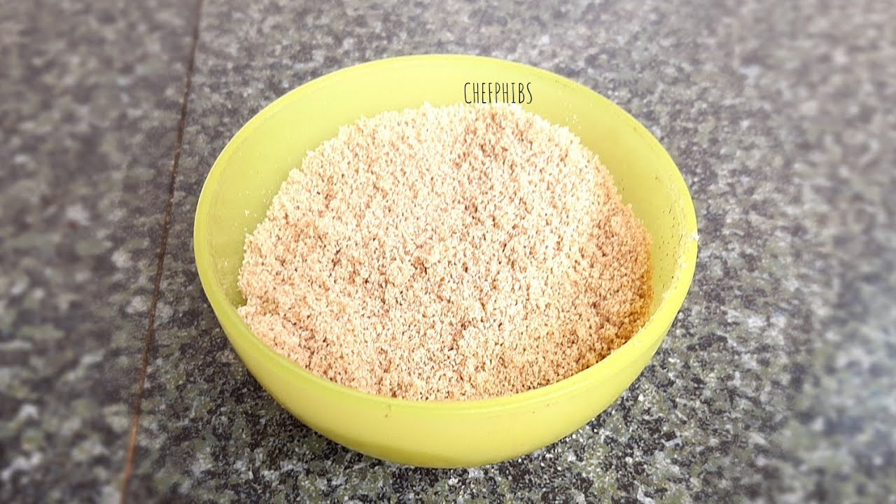 HOMEMADE TIGER NUT FLOUR