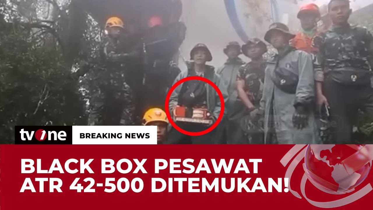 [BREAKING NEWS] Penemuan Black Box Pesawat ATR 42-500 | tvOne