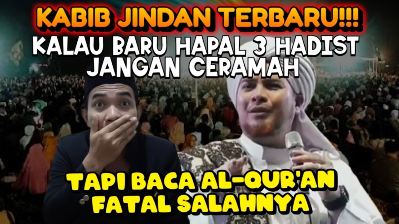 KABIB JINDAN !!!,BACA AYAT AL-QUR'AN SALAH FATAL TAPI MERASA ALIM