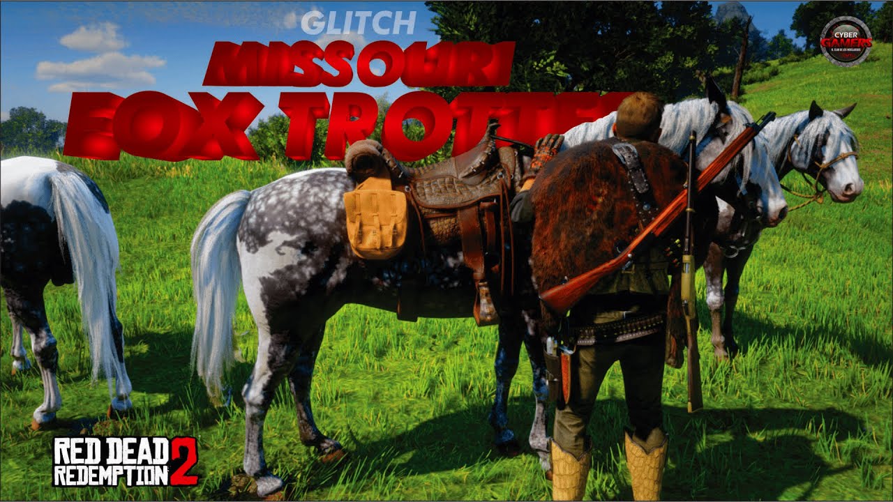 ¡GLITCH INFINITO del Missouri Fox Trotter en RDR2!