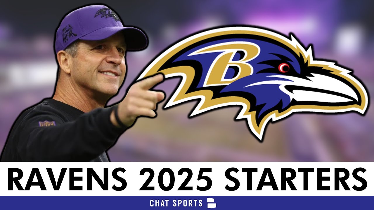 Baltimore Ravens Starters Revealed For 2025 Entering Their NFL Week 1 Game vs. The Bills