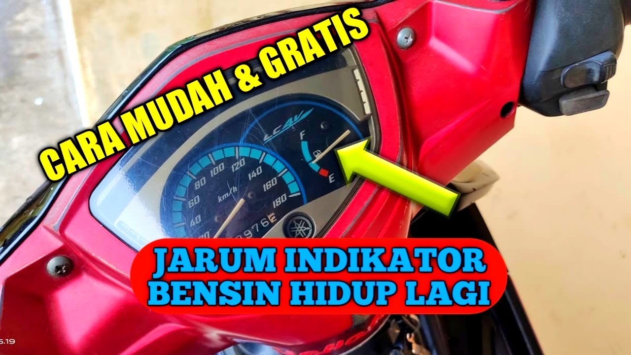 CARA MEMPERBAIKI JARUM BENSIN JUPITER MX YANG SUDAH MATI AMPERE BENSIN KEMBALI NORMAL