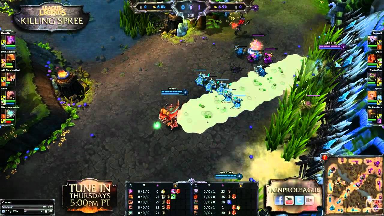 TSM vs Convergence - Game 1 - Killing Spree - IPL League of Legends