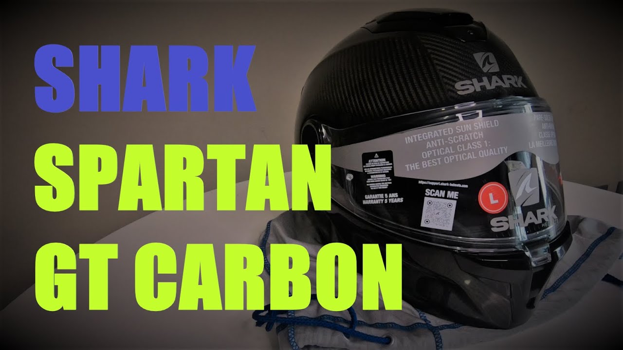 UNBOXING CASCO INTEGRALE SHARK SPARTAN GT CARBON