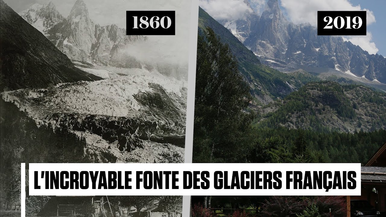 La dramatique fonte des glaciers de Haute-Savoie