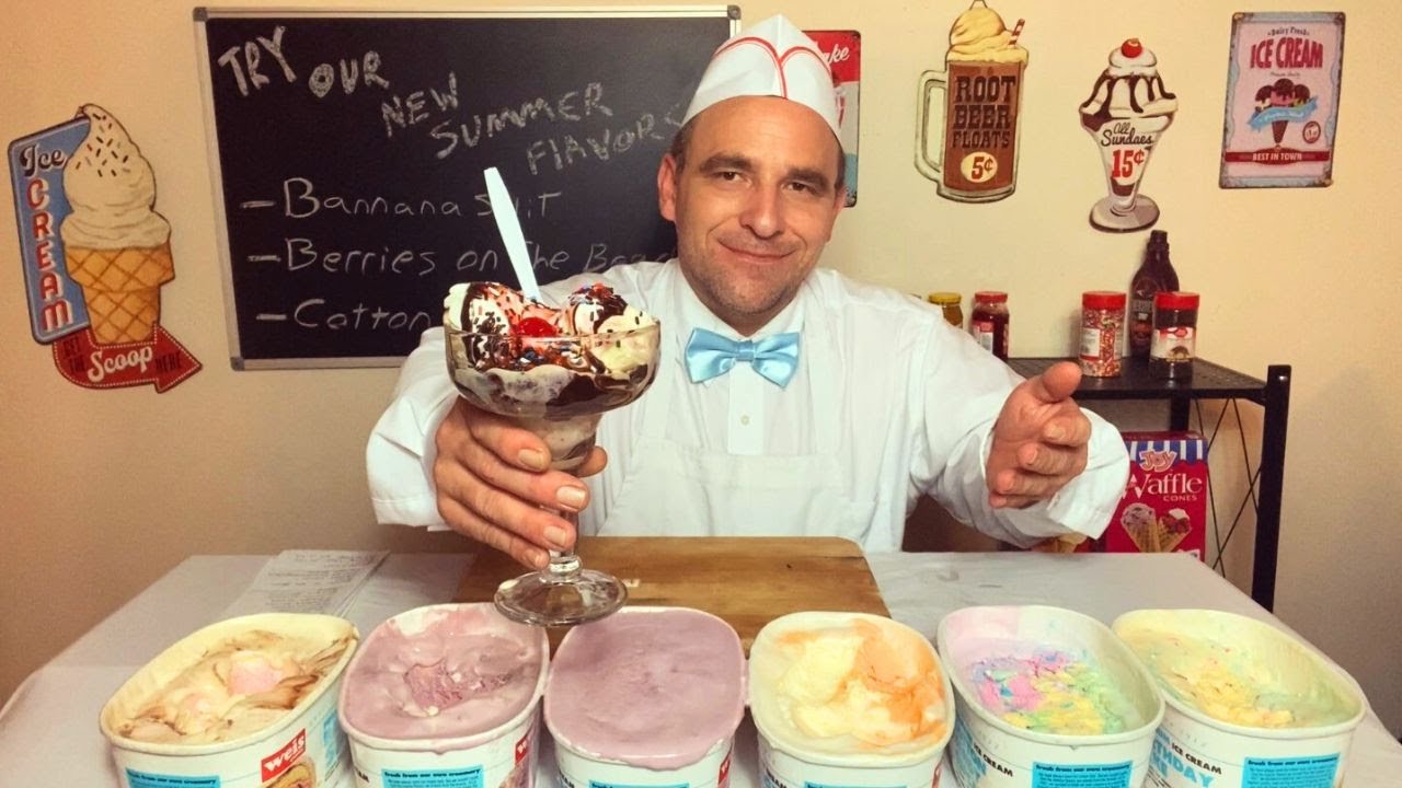 ASMR- 1950's Ice Cream Parlor Role Play 🍨(Summer Edition)