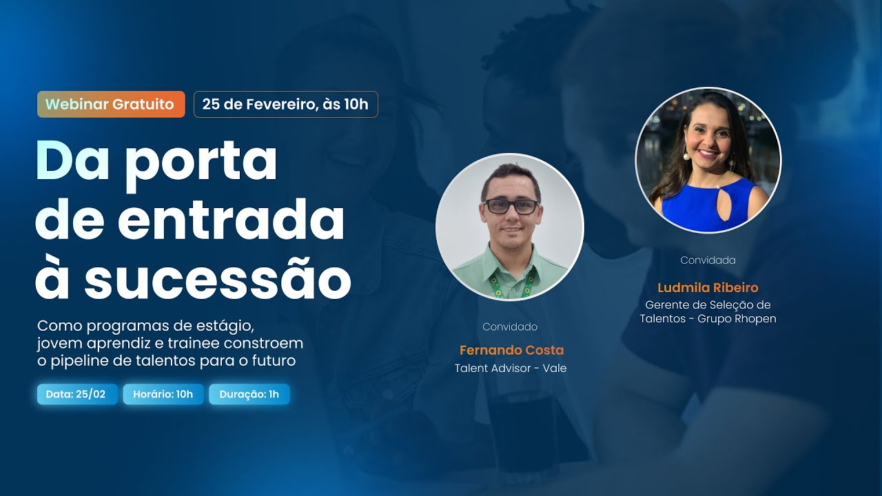 Webinar | Da Porta de Entrada à Sucessão