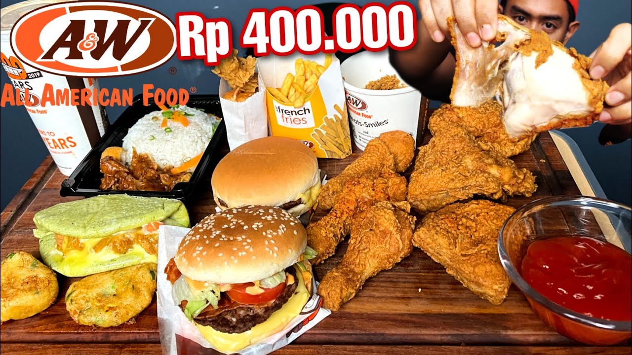 CHALLENGE MUKBANG AW FRIED CHICKEN 400 RIBU. DAPET APA AJA???